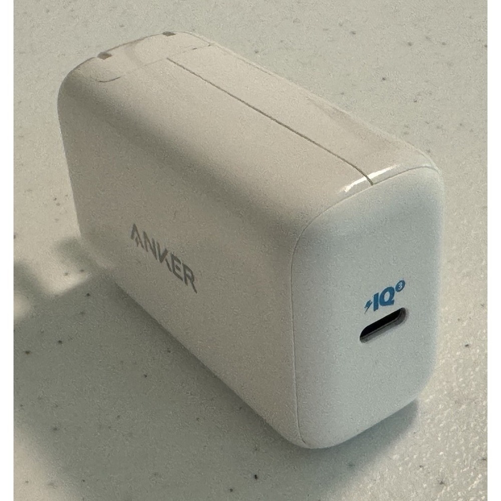 ANKER 65W PowerPort III Pod A2712 PD Fast USB-C Wall Charger Tested & Works!